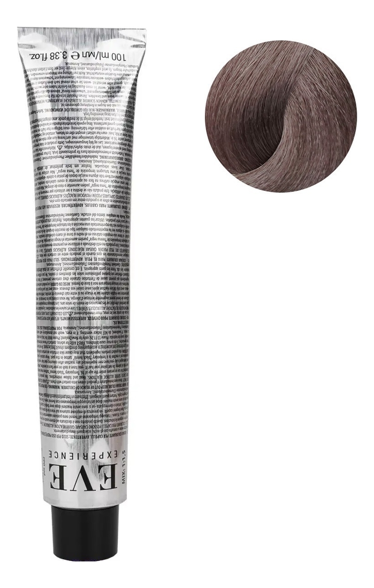 

Крем-краска для волос Eve Experience Color Cream 100мл: 7.1 Блондин пепельный, Крем-краска для волос Eve Experience Color Cream 100мл