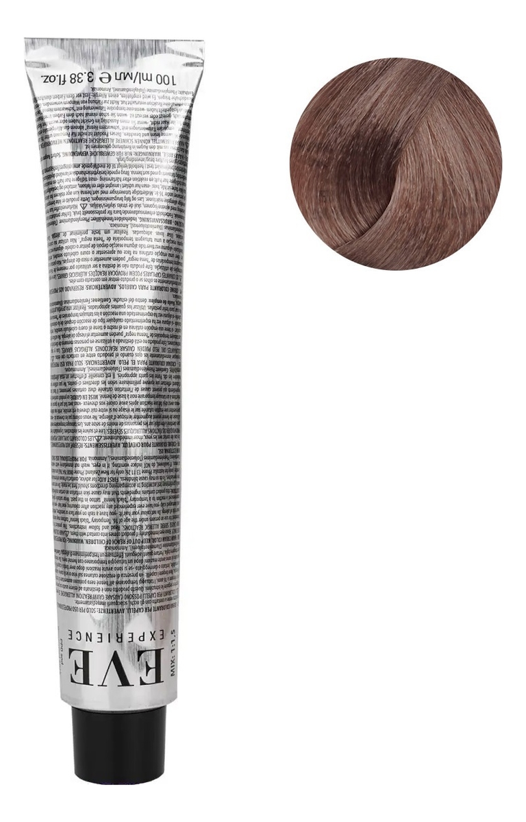 

Крем-краска для волос Eve Experience Color Cream 100мл: 9.22 Очень светлый блондин розовый ирис, Крем-краска для волос Eve Experience Color Cream 100мл