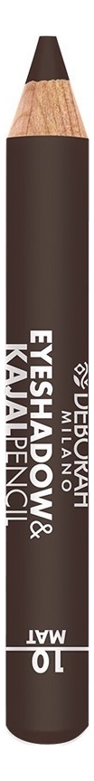 

Тени-карандаш для век 2 в 1 Eyeshadow & Kajal Pencil 2г: 10 Brown Finish Mat, Тени-карандаш для век 2 в 1 Eyeshadow & Kajal Pencil 2г