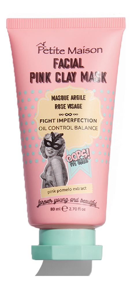 

Маска из розовой глины Facial Pink Clay Mask 80мл