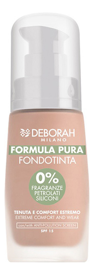 Тональная основа для лица Formula Pura Foundation SPF15 30мл: 2.1 Vanilla