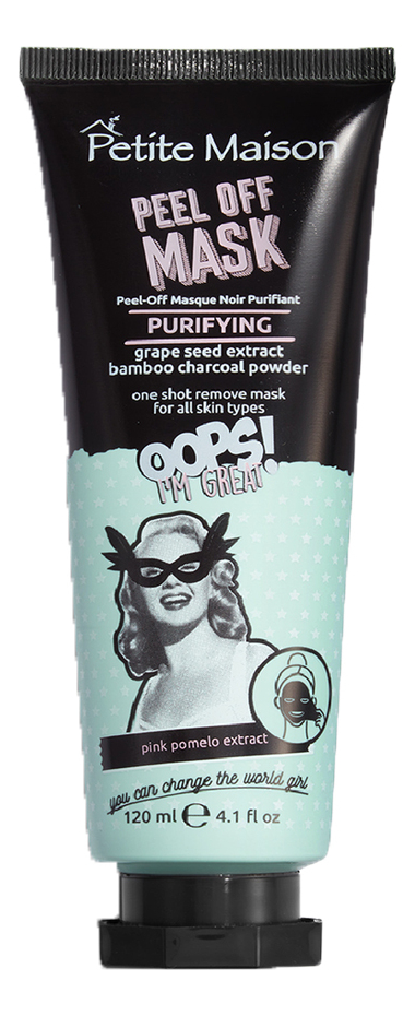 

Черная очищающая маска-пленка Purifying Peel Off Mask120мл