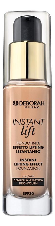 

Тональная лифтинг-основа для лица Instant Lift Effect Foundation SPF30 30мл: 04 Apricot, Тональная лифтинг-основа для лица Instant Lift Effect Foundation SPF30 30мл