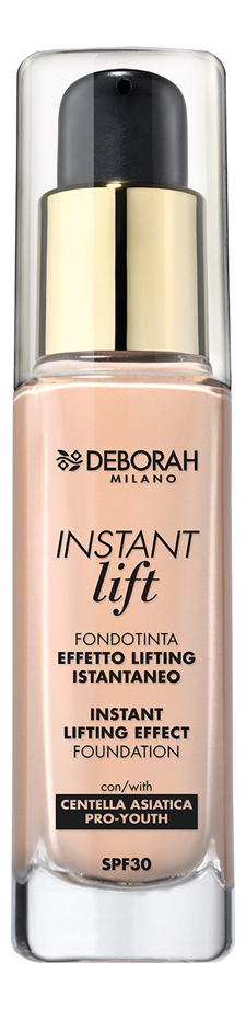 

Тональная лифтинг-основа для лица Instant Lift Effect Foundation SPF30 30мл: 00 Ivory, Тональная лифтинг-основа для лица Instant Lift Effect Foundation SPF30 30мл