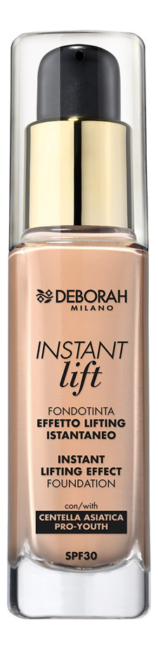 

Тональная лифтинг-основа для лица Instant Lift Effect Foundation SPF30 30мл: 02 Beige, Тональная лифтинг-основа для лица Instant Lift Effect Foundation SPF30 30мл