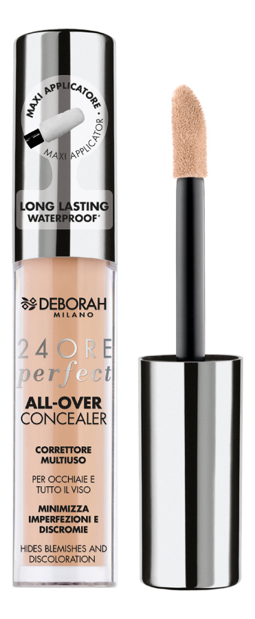 

Корректор для лица жидкий 24 Ore Perfect All-Over Concealer 5,5г: 02 Beige, Корректор для лица жидкий 24 Ore Perfect All-Over Concealer 5,5г