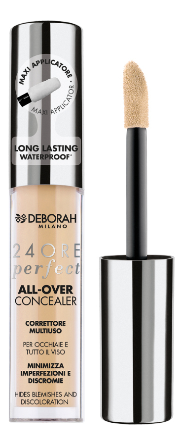 корректор для лица жидкий 24 ore perfect all over concealer 5 5г 02 beige Корректор для лица жидкий 24 Ore Perfect All-Over Concealer 5,5г: 2.1 Light