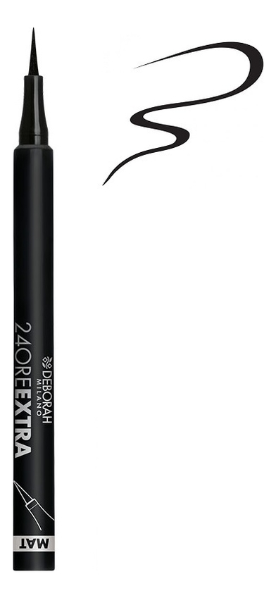 Подводка для век 24 Ore Extra Eyeliner 1,5г: Black Mat подводка для век 24 ore extra eyeliner 1 5г black mat