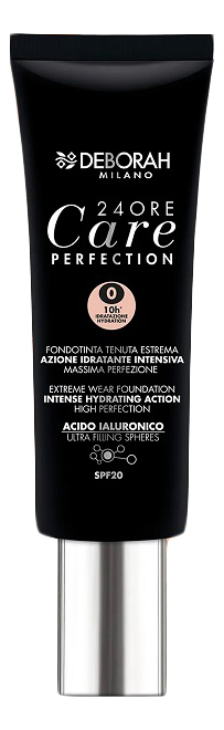 

Тональный крем-уход для лица 24 Ore Care Perfection Foundation SPF20 30мл: No 0, Тональный крем-уход для лица 24 Ore Care Perfection Foundation SPF20 30мл