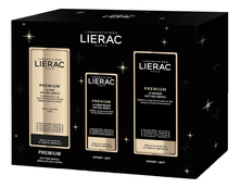 Lierac Набор Premium Anti-Age Absoly (крем для кожи вокруг глаз 15мл + маска д/лица 75мл + сыворотка д/лица 30мл)
