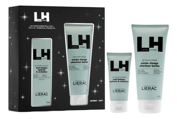 

Набор Homme (гель-крем для усталой кожи Anti-Fatigue Gel-Creme Energisant 50мл + гель д/душа Gel Douche Integral 200мл)
