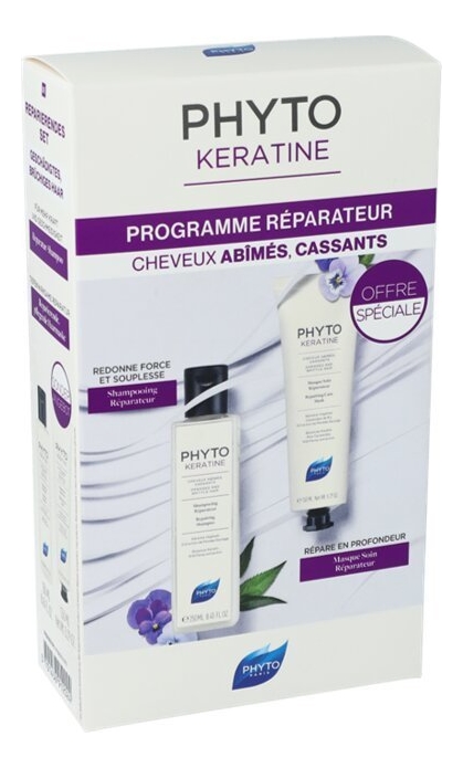 

Набор для волос Phytokeratine (маска-уход 150мл + шампунь 250мл)