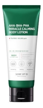 Успокаивающий лосьон для тела с кислотами AHA-BHA-PHA Miracle Calming Body Lotion 200мл