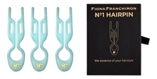 Fiona Franchimon Шпильки для волос No1 Hairpin 3шт (бирюзового цвета)