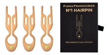 Fiona Franchimon Шпильки для волос No1 Hairpin 3шт (карамельного цвета)