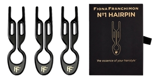 Шпильки для волос No1 Hairpin 3шт (черного цвета)
