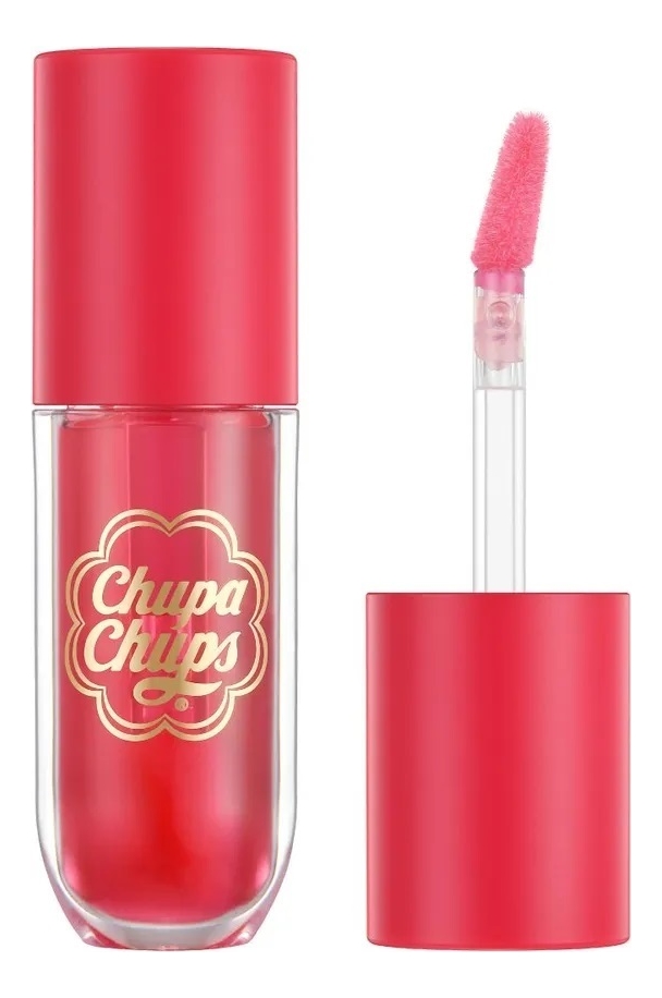 Ухаживающее масло для губ Lip Oil 4г: Strawberry chupa chups ухаживающее масло для губ juicy lip oil strawberry