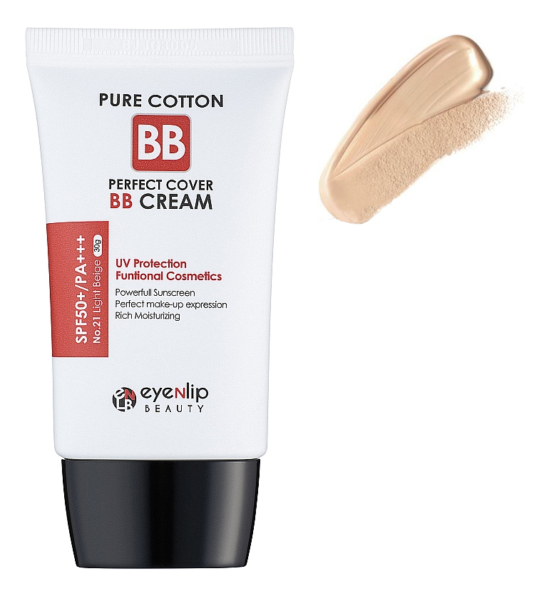 BB крем для лица Pure Cotton Perfect Cover BB Cream SPF50+ PA+++ 30г: 23 Natural Beige