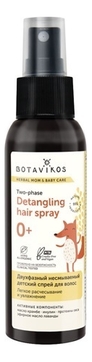 Двухфазный несмываемый детский спрей для волос Detangling Hair Spray 100мл