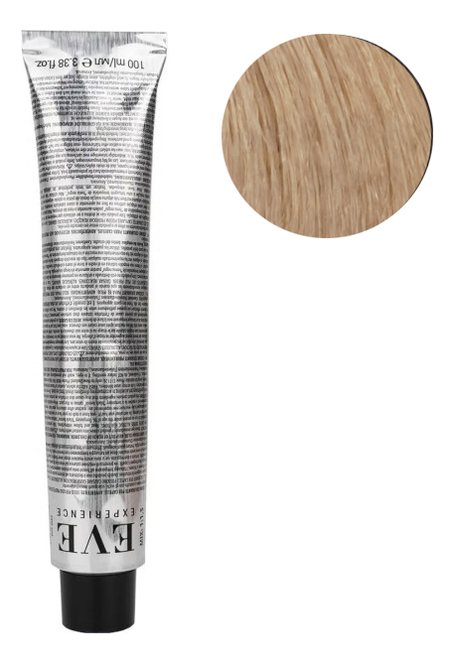 

Крем-краска для волос Eve Experience Color Cream 100мл: 9.33 Насыщенный очень светлый блондин золотистый, Крем-краска для волос Eve Experience Color Cream 100мл