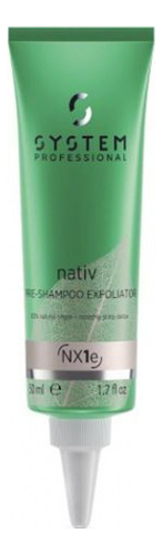 Обновляющий пилинг для кожи головы SP Nativ Pre-Shampoo Exfoliator NX1e 50мл