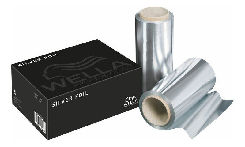 Фольга для окрашивания и меллирования волос Silver Foil 50м фольга для окрашивания и меллирования волос silver foil 50м