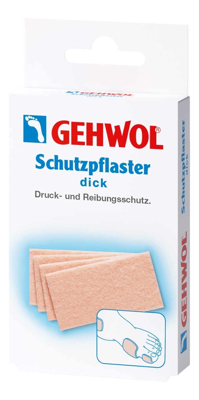 Защитный пластырь толстый Schutzpflaster 4шт от Randewoo