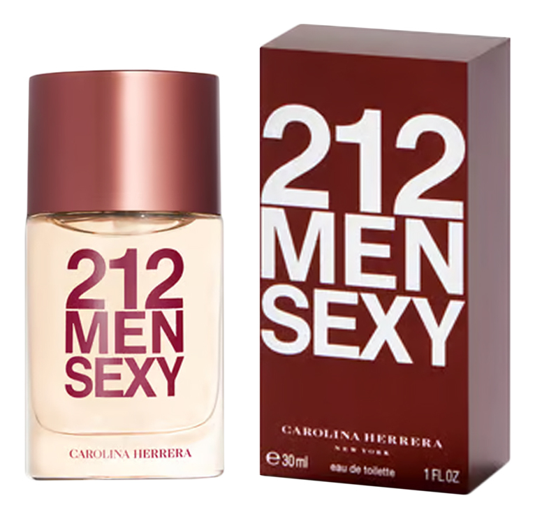 212 Sexy Men: туалетная вода 30мл аромат city sexy kiss me city parfum тв 60 мл