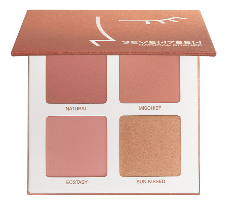 Палетка для макияжа Natural Bronze Blush Palette 14г