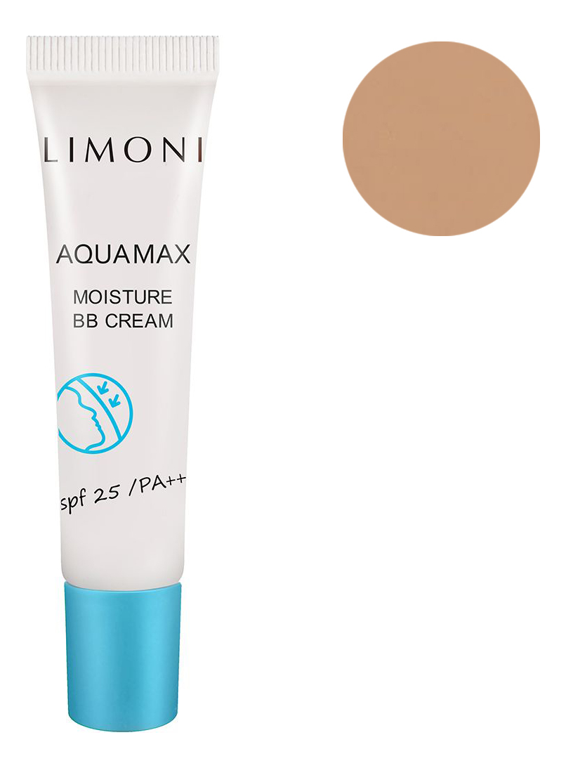 

BB крем для лица увлажняющий Aquamax Moisture Cream SPF25 PA++ 15мл: No 2, BB крем для лица увлажняющий Aquamax Moisture Cream SPF25 PA++ 15мл