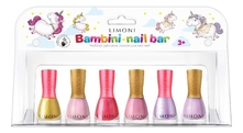 Limoni Набор лаков для ногтей Bambini Nail Bar No24 6*7мл