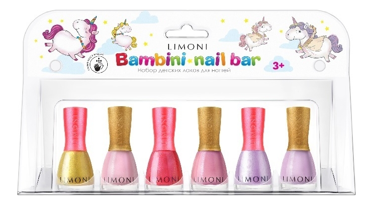 

Набор лаков для ногтей Bambini Nail Bar No24 6*7мл