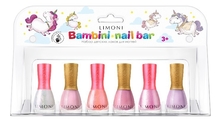 Limoni Набор лаков для ногтей Bambini Nail Bar No23 6*7мл