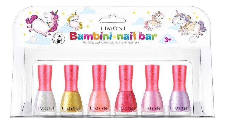 Набор лаков для ногтей Bambini Nail Bar No22 6*7мл