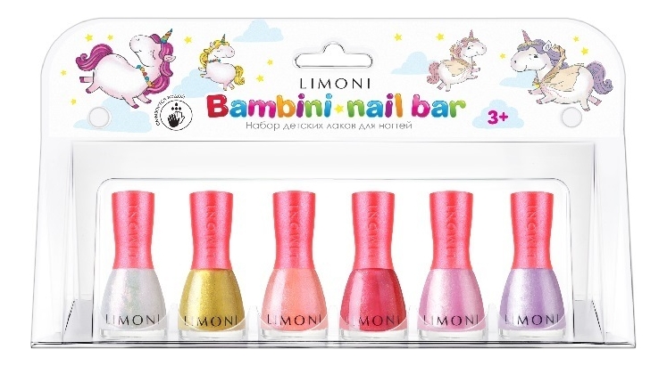 

Набор лаков для ногтей Bambini Nail Bar No22 6*7мл