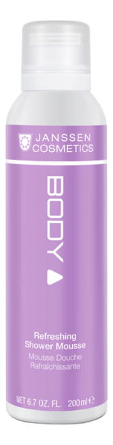 

Мусс для душа с экстрактом гуараны и маслом авокадо Refreshing Shower Mousse 200мл