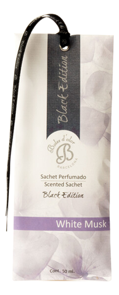 Ароматическое саше Black Edition White Musk 50г ароматическое саше black edition iris 50г