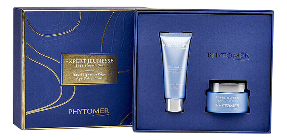 

Набор Anti-Age (крем-скраб для лица Marine Scrub Creamy Exfoliant 50мл + крем для коррекции морщин Expert Youth Wrinkle Correction Cream 50мл)