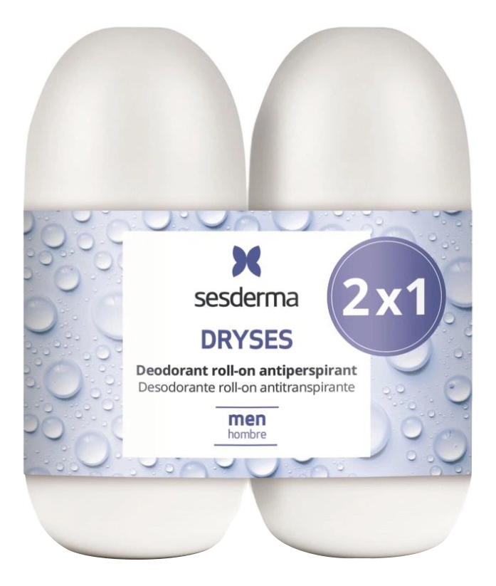

Набор для мужчин (дезодорант-антиперспирант Dryses Deodorant Roll-On Antipersperant 2*75мл)