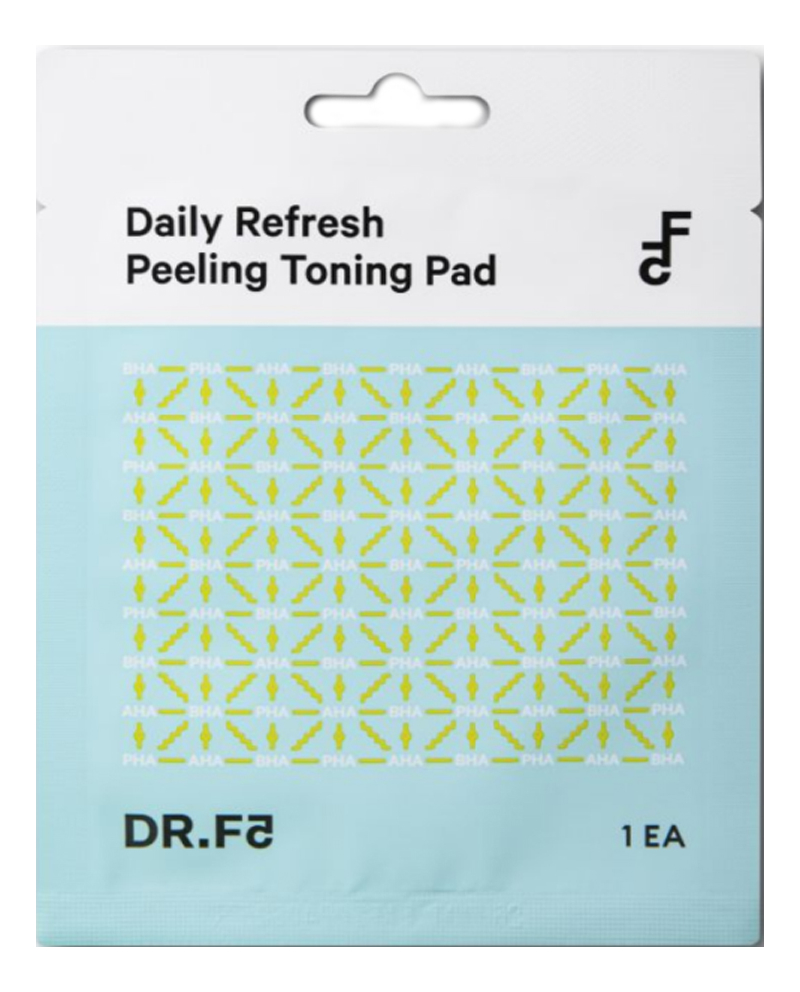 Тонизирующие пэды для глубокого очищения Daily Refresh Peeling Toning Pad: Пэды 3г тонизирующие пэды для глубокого очищения dr f5 daily refresh peeling toning pad 60 шт