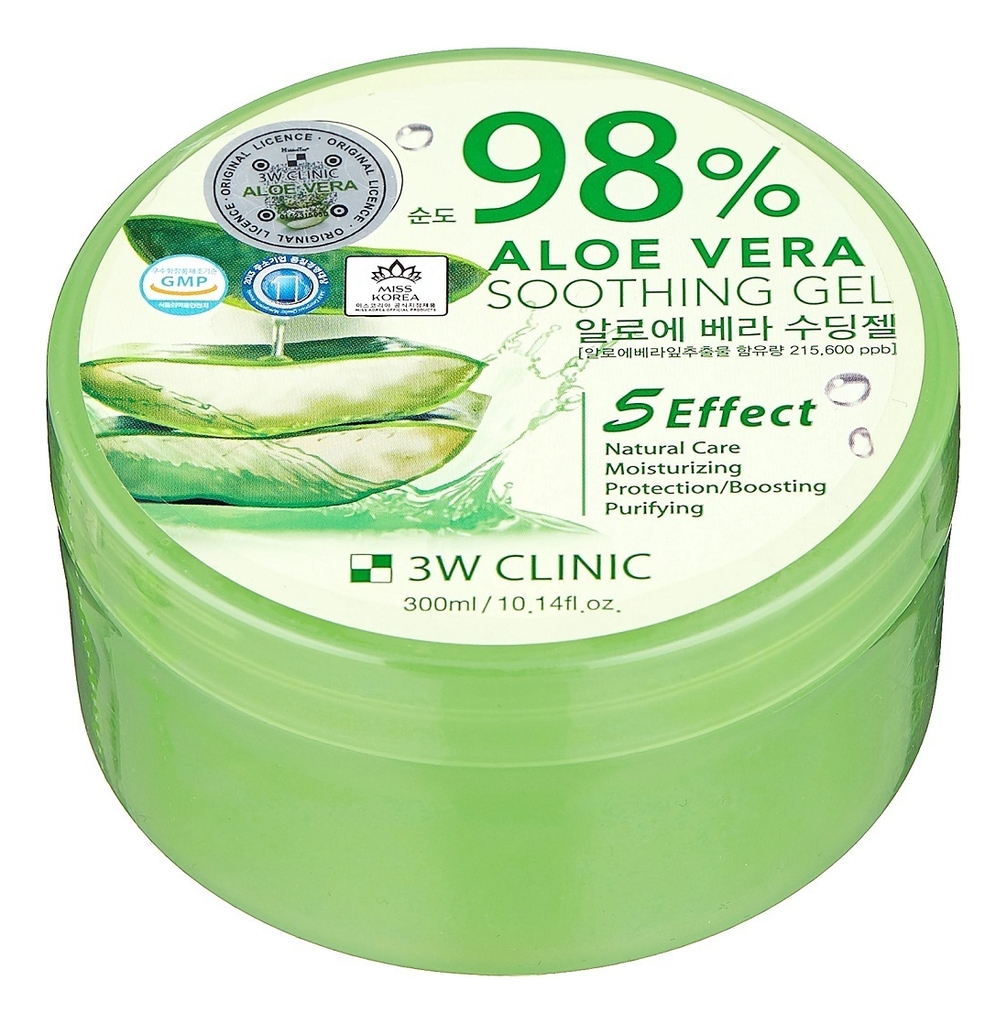 Гель универсальный c алоэ Aloe Vera Soothing Gel 98% 300г гель универсальный c алоэ aloe vera soothing gel 98% 300г