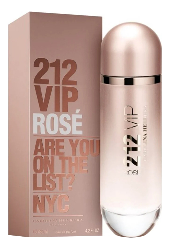 212 VIP Rose: парфюмерная вода 125мл девочка из города повести ил в гальдяева