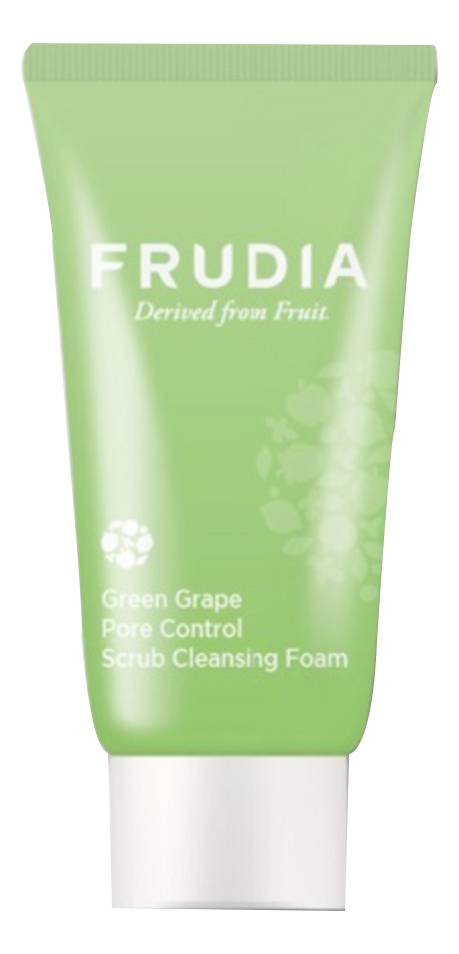 Себорегулирующая скраб-пенка для умывания с экстрактом зеленого винограда Green Grape Pore Control Scrub Cleansing Foam: Скраб-пенка 30мл