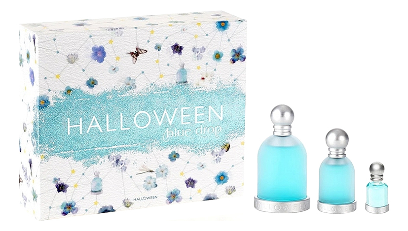 

Halloween Blue Drop: набор (т/вода 100мл + т/вода 30мл + т/вода 4,5мл), Halloween Blue Drop