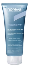 Noreva Очищающий гель для лица и тела Aquareva Gel Moussant Hydratant 200мл