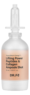 Ампула-шот для лица с пептидами и коллагеном Lifting Power Peptides & Collagen Ampoule Shot 15мл