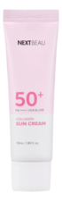 Nextbeau Солнцезащитный крем для лица с коллагеном Collagen Sun Cream SPF50+ PA++++ 55мл