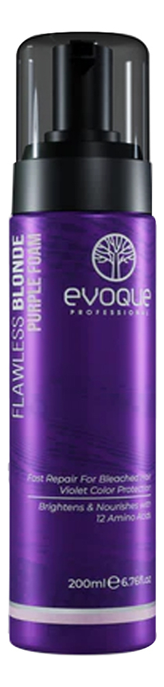 Пена для волос против желтизны Flawless Blonde Purple Foam 200мл