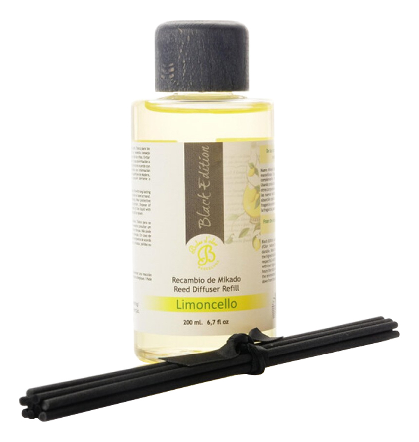

Ароматический диффузор Black Edition Limoncello (Лимончелло): ароматический диффузор 200мл (запаска), Ароматический диффузор Black Edition Limoncello (Лимончелло)