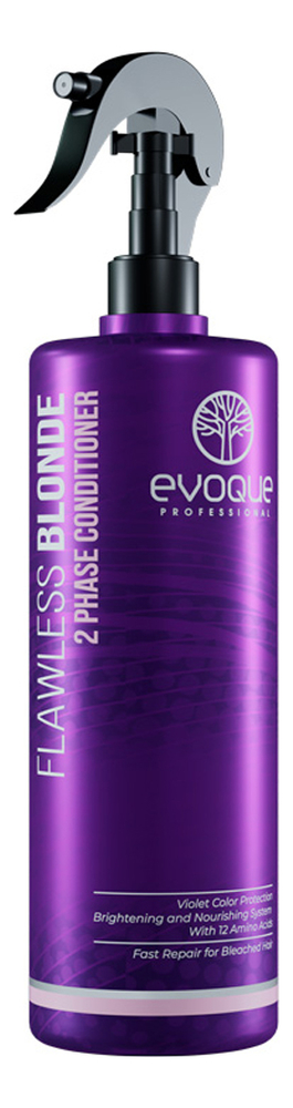 Двухфазный кондиционер для волос против желтизны Flawless Blonde Purple Two Phase Conditioner 400мл 1666₽